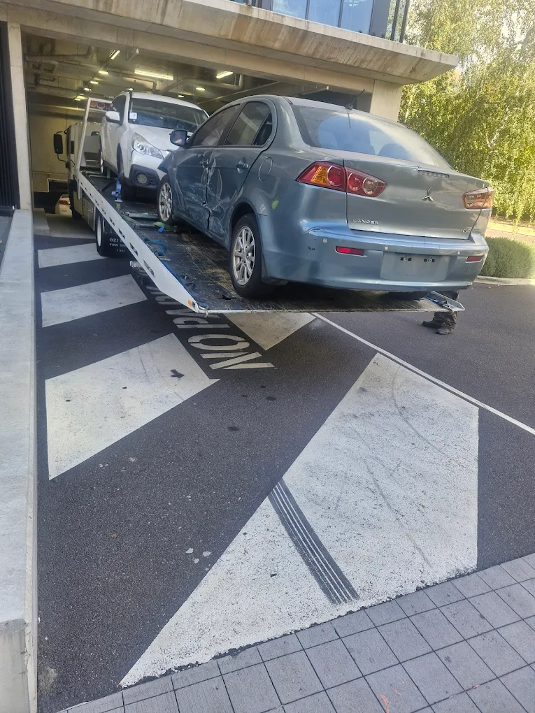 Local Canberra buyer collecting an old unwanted car