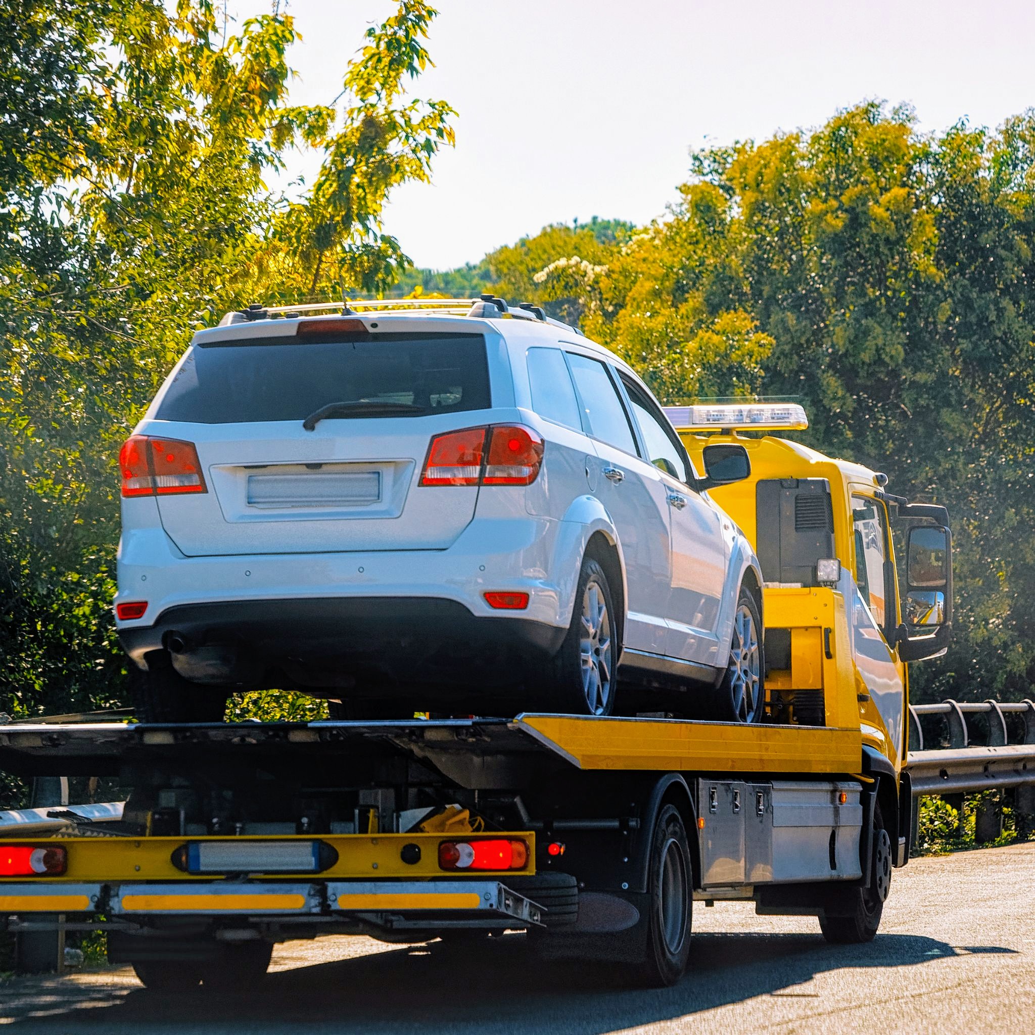 Canberra Cash for Cars Photo tow truck with old car on it